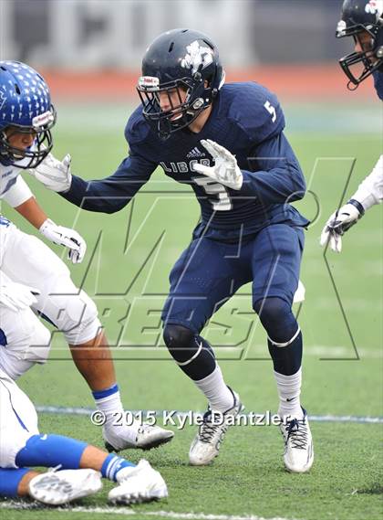 Thumbnail 2 in Nolan Catholic @ Liberty Christian (TAPPS Division 1 Bi-District Playoff) photogallery.