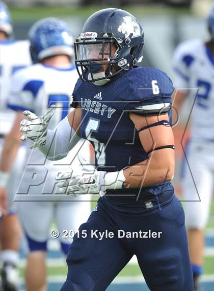 Thumbnail 1 in Nolan Catholic @ Liberty Christian (TAPPS Division 1 Bi-District Playoff) photogallery.