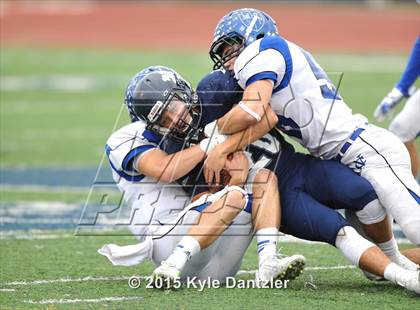 Thumbnail 1 in Nolan Catholic @ Liberty Christian (TAPPS Division 1 Bi-District Playoff) photogallery.