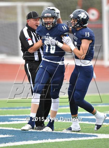 Thumbnail 3 in Nolan Catholic @ Liberty Christian (TAPPS Division 1 Bi-District Playoff) photogallery.
