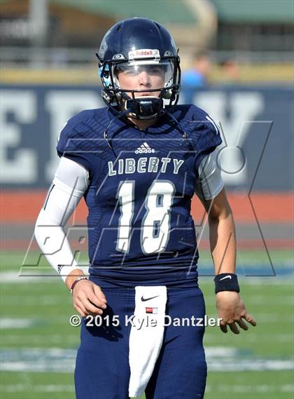 Thumbnail 2 in Nolan Catholic @ Liberty Christian (TAPPS Division 1 Bi-District Playoff) photogallery.