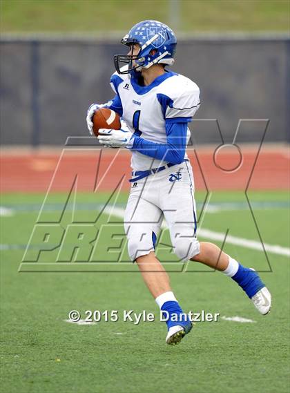 Thumbnail 2 in Nolan Catholic @ Liberty Christian (TAPPS Division 1 Bi-District Playoff) photogallery.