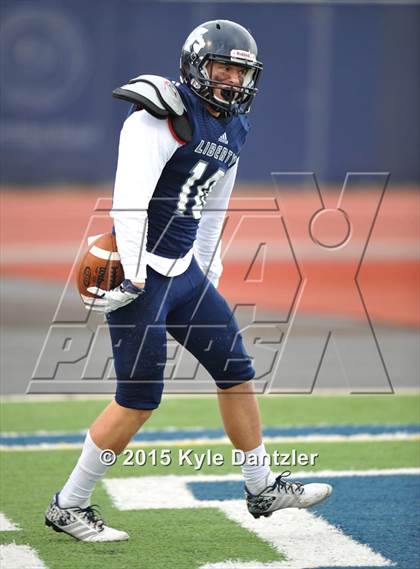 Thumbnail 3 in Nolan Catholic @ Liberty Christian (TAPPS Division 1 Bi-District Playoff) photogallery.