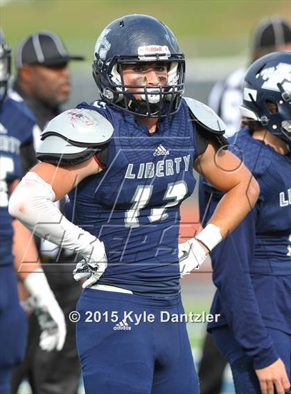 Thumbnail 3 in Nolan Catholic @ Liberty Christian (TAPPS Division 1 Bi-District Playoff) photogallery.