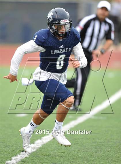 Thumbnail 3 in Nolan Catholic @ Liberty Christian (TAPPS Division 1 Bi-District Playoff) photogallery.