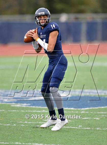 Thumbnail 1 in Nolan Catholic @ Liberty Christian (TAPPS Division 1 Bi-District Playoff) photogallery.