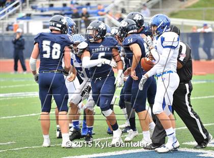 Thumbnail 3 in Nolan Catholic @ Liberty Christian (TAPPS Division 1 Bi-District Playoff) photogallery.