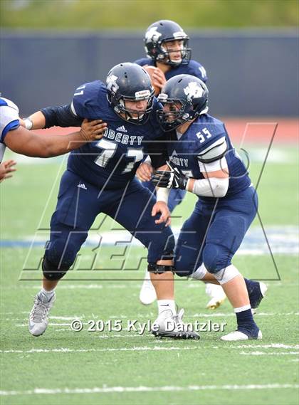 Thumbnail 3 in Nolan Catholic @ Liberty Christian (TAPPS Division 1 Bi-District Playoff) photogallery.
