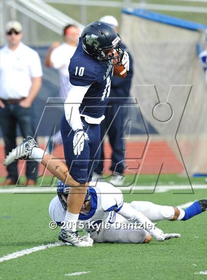 Thumbnail 3 in Nolan Catholic @ Liberty Christian (TAPPS Division 1 Bi-District Playoff) photogallery.