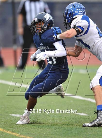 Thumbnail 3 in Nolan Catholic @ Liberty Christian (TAPPS Division 1 Bi-District Playoff) photogallery.