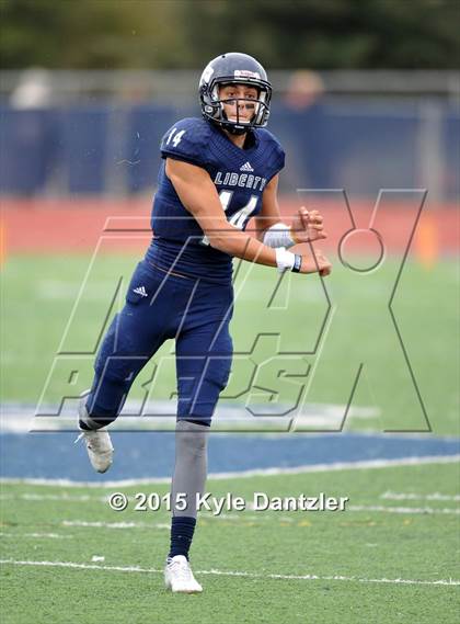 Thumbnail 1 in Nolan Catholic @ Liberty Christian (TAPPS Division 1 Bi-District Playoff) photogallery.