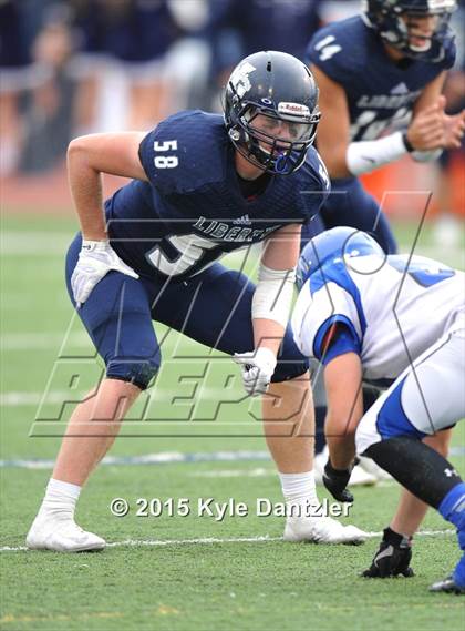 Thumbnail 2 in Nolan Catholic @ Liberty Christian (TAPPS Division 1 Bi-District Playoff) photogallery.