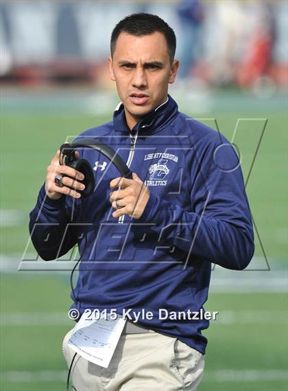 Thumbnail 3 in Nolan Catholic @ Liberty Christian (TAPPS Division 1 Bi-District Playoff) photogallery.