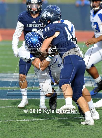 Thumbnail 3 in Nolan Catholic @ Liberty Christian (TAPPS Division 1 Bi-District Playoff) photogallery.