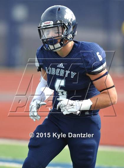 Thumbnail 3 in Nolan Catholic @ Liberty Christian (TAPPS Division 1 Bi-District Playoff) photogallery.