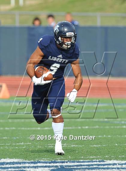 Thumbnail 1 in Nolan Catholic @ Liberty Christian (TAPPS Division 1 Bi-District Playoff) photogallery.