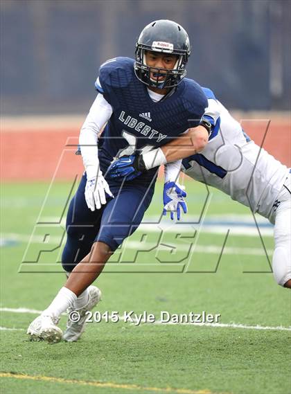 Thumbnail 1 in Nolan Catholic @ Liberty Christian (TAPPS Division 1 Bi-District Playoff) photogallery.