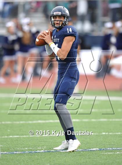 Thumbnail 3 in Nolan Catholic @ Liberty Christian (TAPPS Division 1 Bi-District Playoff) photogallery.
