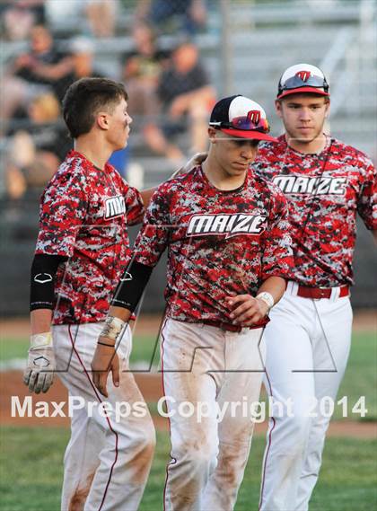 Thumbnail 3 in Haysville Campus @ Maize (KSHSAA 6A Regional Playoff) photogallery.