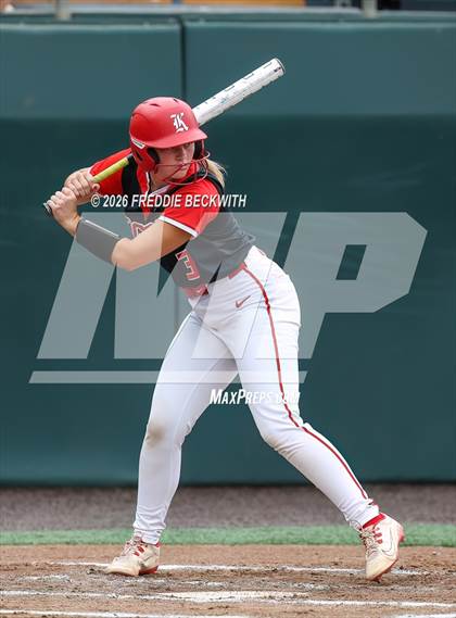 Thumbnail 1 in Katy vs. Forney (UIL 6A D2 Softball Final) photogallery.