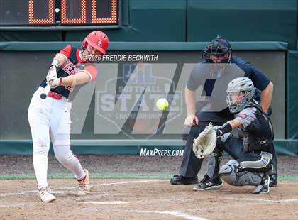 Thumbnail 1 in Katy vs. Forney (UIL 6A D2 Softball Final) photogallery.