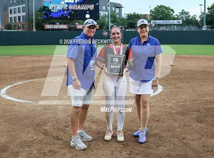 Thumbnail 2 in Katy vs. Forney (UIL 6A D2 Softball Final) photogallery.