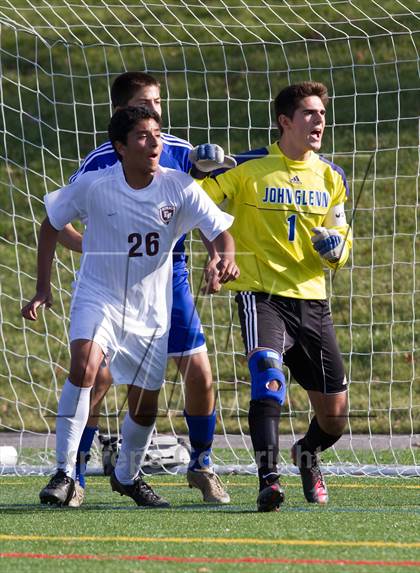 Thumbnail 2 in Elwood-Glenn vs. East Hampton (Suffolk Class A Final) photogallery.
