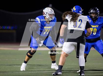 Thumbnail 3 in LA Rams NFF Coastal Valley Senior All-Star Game photogallery.