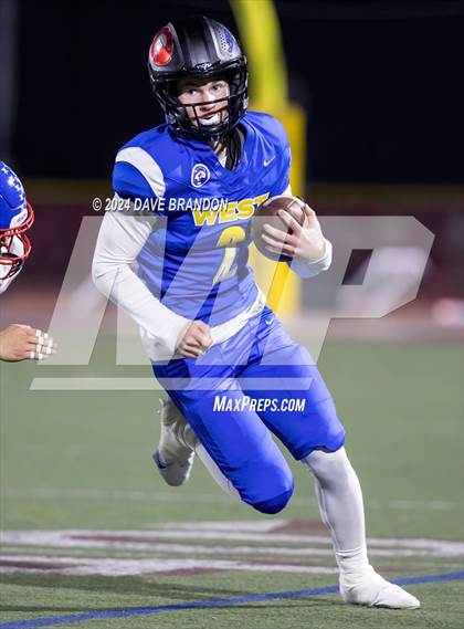 Thumbnail 3 in LA Rams NFF Coastal Valley Senior All-Star Game photogallery.