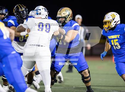 Thumbnail 1 in LA Rams NFF Coastal Valley Senior All-Star Game photogallery.