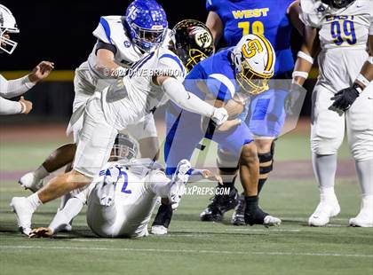 Thumbnail 2 in LA Rams NFF Coastal Valley Senior All-Star Game photogallery.