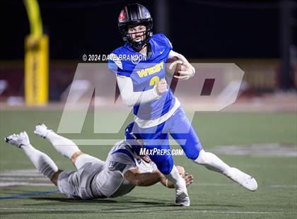 Thumbnail 2 in LA Rams NFF Coastal Valley Senior All-Star Game photogallery.