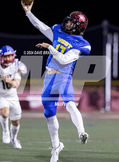 Thumbnail 1 in LA Rams NFF Coastal Valley Senior All-Star Game photogallery.