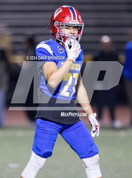 Thumbnail 1 in LA Rams NFF Coastal Valley Senior All-Star Game photogallery.