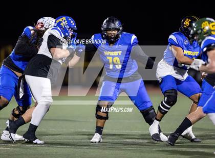 Thumbnail 1 in LA Rams NFF Coastal Valley Senior All-Star Game photogallery.