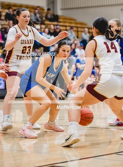 Thumbnail 3 in Riverton @ Girard (KSHSAA 3A Sub-State Round 2) photogallery.