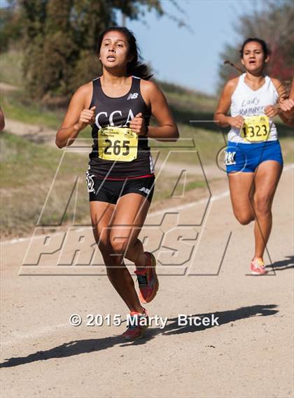 Thumbnail 3 in CIF State Cross Country Championships (D2 Girls Race) photogallery.