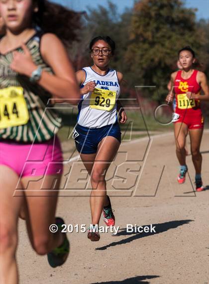 Thumbnail 2 in CIF State Cross Country Championships (D2 Girls Race) photogallery.