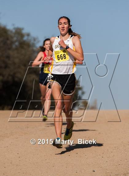 Thumbnail 3 in CIF State Cross Country Championships (D2 Girls Race) photogallery.