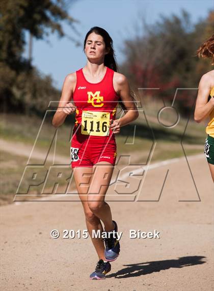 Thumbnail 2 in CIF State Cross Country Championships (D2 Girls Race) photogallery.