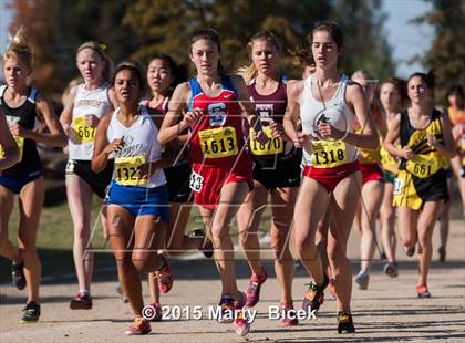Thumbnail 3 in CIF State Cross Country Championships (D2 Girls Race) photogallery.