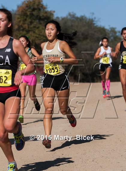 Thumbnail 3 in CIF State Cross Country Championships (D2 Girls Race) photogallery.