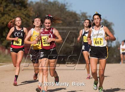 Thumbnail 2 in CIF State Cross Country Championships (D2 Girls Race) photogallery.