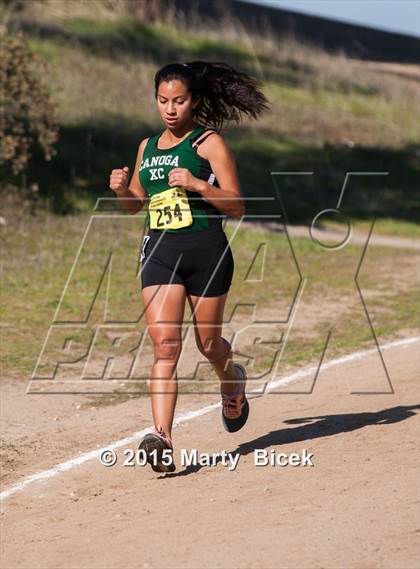 Thumbnail 3 in CIF State Cross Country Championships (D2 Girls Race) photogallery.