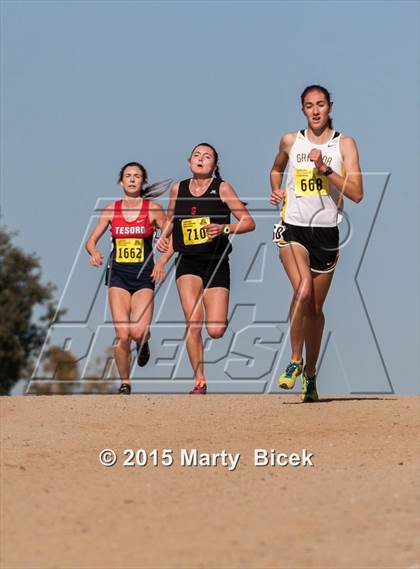 Thumbnail 3 in CIF State Cross Country Championships (D2 Girls Race) photogallery.