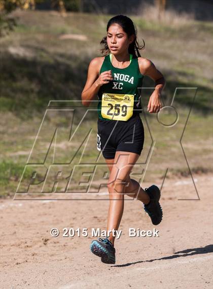 Thumbnail 2 in CIF State Cross Country Championships (D2 Girls Race) photogallery.