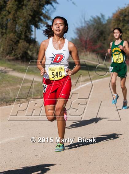 Thumbnail 2 in CIF State Cross Country Championships (D2 Girls Race) photogallery.