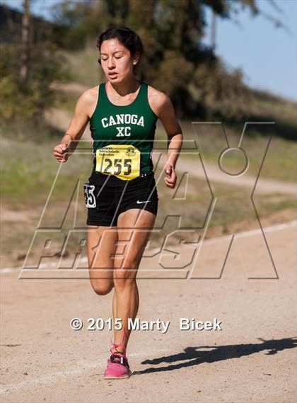Thumbnail 2 in CIF State Cross Country Championships (D2 Girls Race) photogallery.