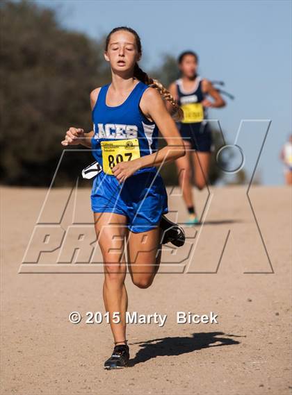Thumbnail 3 in CIF State Cross Country Championships (D2 Girls Race) photogallery.