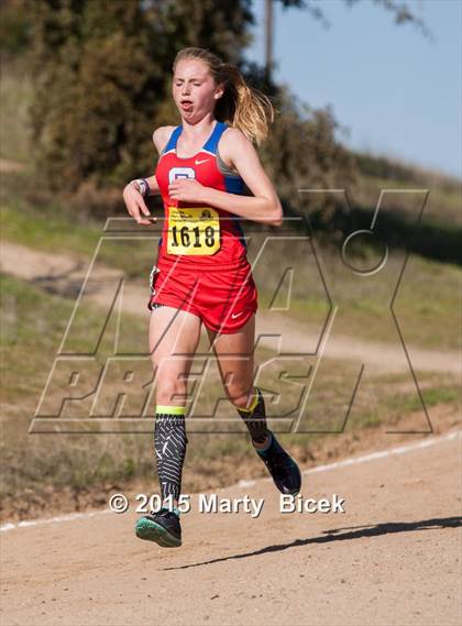 Thumbnail 3 in CIF State Cross Country Championships (D2 Girls Race) photogallery.
